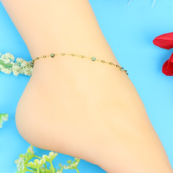 Elegant Handmade Anklet – Perfect for Women & Girls | Ideal Gift Option, DYC1379 - Picture 3 of 8